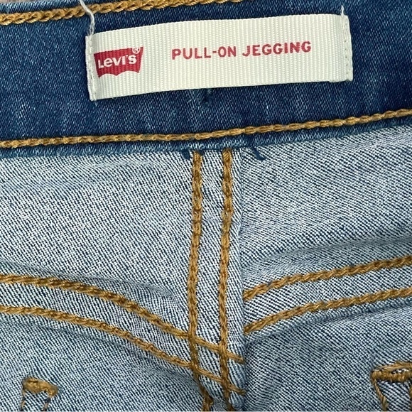 Levi’s Pull On Jegging Jeans Blue Kids Girls Youth Size 16. - Picture 10 of 16
